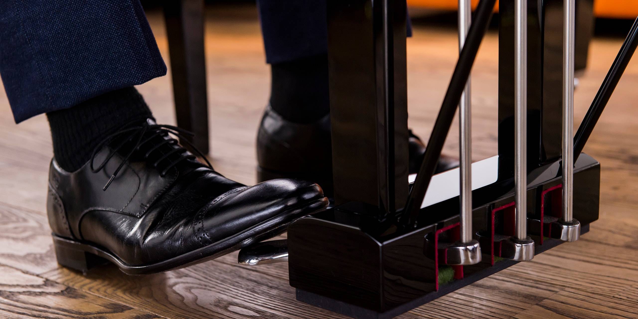 Photo The AvantGrand features two legendary concert grands in one hybrid piano