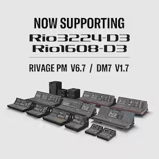 新固件丨雅马哈发布新调音台固件，支持下一代 I/O 机架接口箱