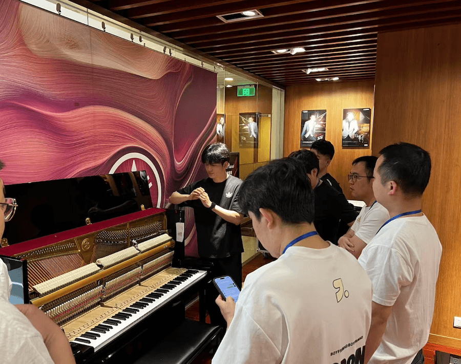 雅马哈钢琴调律师培训班顺利毕业